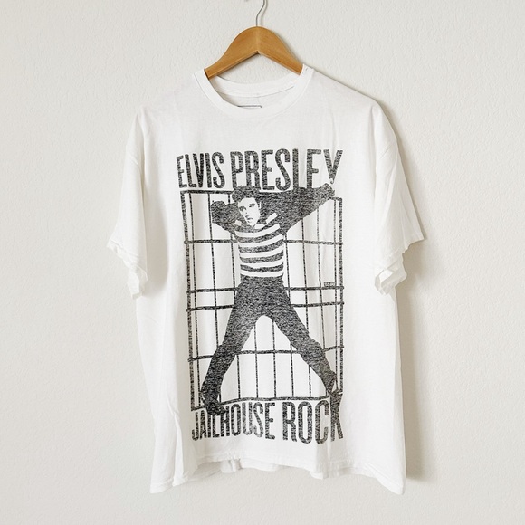 Elvis Presley Tops - NEW Elvis Presley Jailhouse Rock Graphic Tee